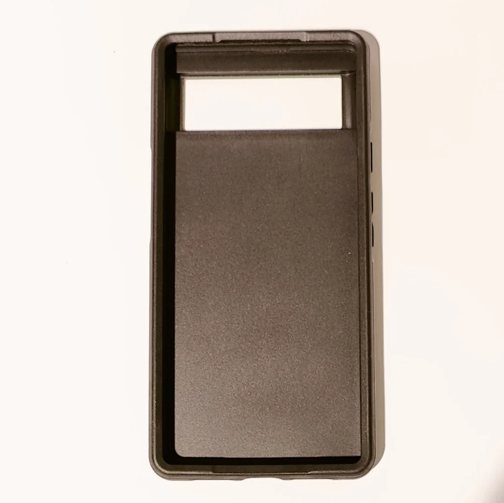 Google Pixel 6 Black Hard Shell Protective Cell Phone case Cover New - Picture 2 of 2